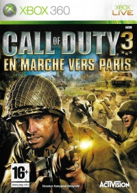 Call of Duty 3: En Marche vers Paris Box Art