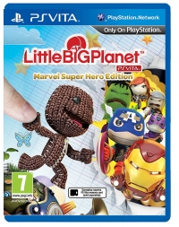 LittleBigPlanet PS Vita - Marvel Super Hero Edition Box Art