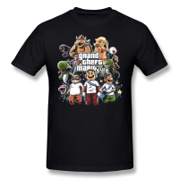 Grand Theft Mario V T-Shirt Box Art