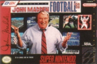 John Madden Football '93 Box Art