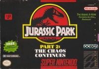 Jurassic Park Part 2: The Chaos Continues Box Art