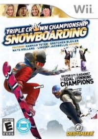 Triple Crown Championship Snowboarding Box Art