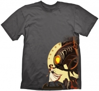 Bioshock Infinite Elizabeth & Songbird T-Shirt Box Art