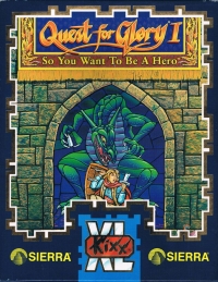 Quest For Glory I: So You Want To Be A Hero - Kixx XL Box Art