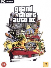 Grand Theft Auto III (GTA3/PC/INLAY/E) Box Art