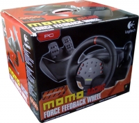Volante Momo Racing Force Feedback Wheel p/ PC - Logitech - Controle  Simulador - Magazine Luiza