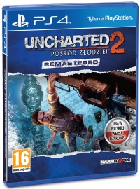 Uncharted 2: Pośród Złodziei Remastered Box Art