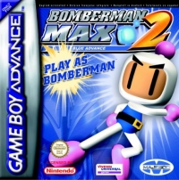 Bomberman Max 2: Blue Advance Box Art