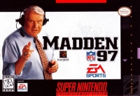 Madden NFL 97 Box Art