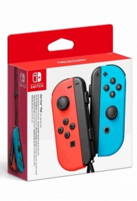 Nintendo Joy-Con Pair (Neon Red / Neon Blue) Box Art