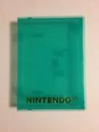 Nintendo 64 Clear Game Case (Green) Box Art