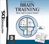 Dr. Kawashima's Brain Training: Hoe oud is jouw brein? Box Art