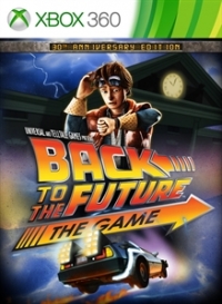 Back to the Future: The Game: 30th Anniversary Edition Box Art