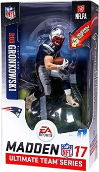 Madden NFL 17: Rob Gronkowski Ultimate Team Series Collectable Figure Box Art