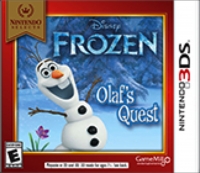 Disney Frozen: Olaf's Quest - Nintendo Selects Box Art