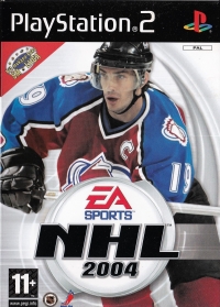 NHL 2004 (Joe Sakic) [FI] Box Art