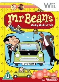 Mr Bean's Wacky World of Wii Box Art