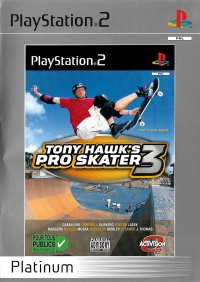 Tony Hawk's Pro Skater 3 - Platinum [FR] Box Art