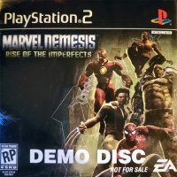 Marvel Nemesis: Rise of the Imperfects Demo Disc Box Art