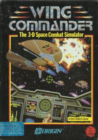 Wing Commander (5.25 Disk) Box Art