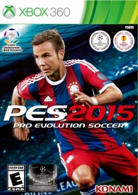 Pro Evolution Soccer 2015 Box Art