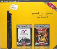 Sony PlayStation 2 SCPH-77004 CB - Gran Turismo 4 / Tekken 5 Box Art