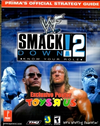 WWF Smack Down! 2: Know Your Role - Prima's Official Strategy Guide (Exclusive Poster Toys R Us) Box Art