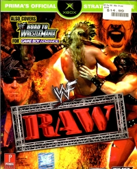 WWF: Raw - Prima's Official Strategy Guide Box Art