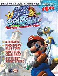 Super Mario Sunshine - Brady Games Official Strategy Guide Box Art