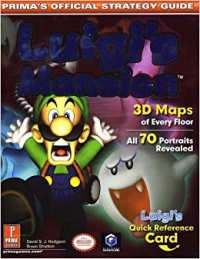 Luigi's Mansion - Prima's Official Strategy Guide Box Art