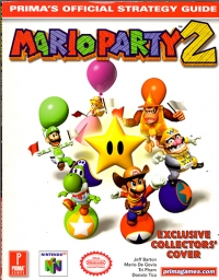 Mario Party 2 - Prima's Official Strategy Guide (Collectors' Cover) Box Art