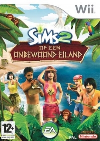 Sims 2, De: Op een Onbewoond Eiland Box Art