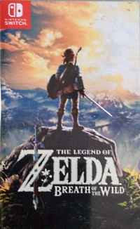 Legend of Zelda, The: Breath of the Wild (Not For Resale) Box Art