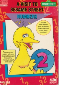 Visit to Sesame Street, A: Numbers (long case) Box Art