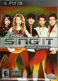 Disney Sing It: Pop Hits (Includes Microphone) Box Art