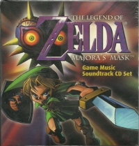 Legend of Zelda Majora's Mask, The - Game Music Soundtrack CD Set Box Art