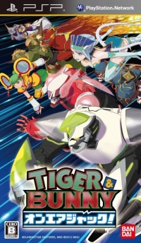 Tiger & Bunny: On-Air Jack! Box Art