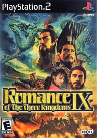 Romance of the Three Kingdoms IX Box Art