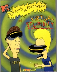 Beavis and Butt-Head in Virtual Stupidity - BradyGames Strategy Guide Box Art