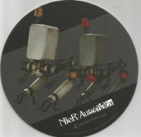 Square Enix Cafe NieR: Automata Coaster Series Vol. 1 - Pod 043 and Pod 153 Box Art