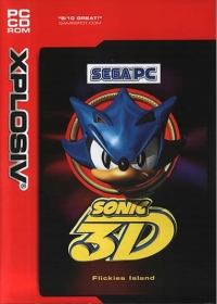 Sonic 3D: Flickies Island - Xplosiv (XP-1304) Box Art