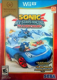 Sonic & All-Stars Racing Transformed - Nintendo Selects Box Art