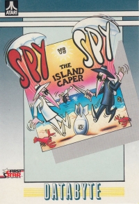 Spy vs Spy: The Island Caper (cassette) Box Art