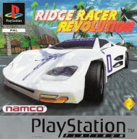 Ridge Racer Revolution - Platinum Box Art