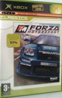 Forza Motorsport - Classics Box Art