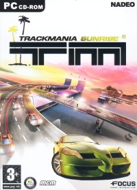 TrackMania Sunrise Box Art