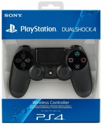 Sony DualShock 4 Wireless Controller CUH-ZCT1E (Jet Black) Box Art