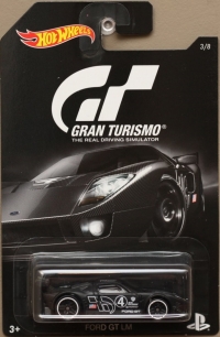 Hot Wheels Gran Turismo Ford GT LM Box Art