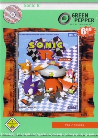 Sonic R - Green Pepper Box Art