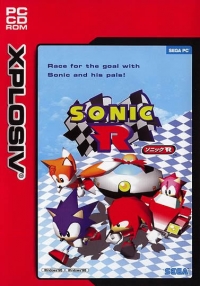 Sonic R - Xplosiv (red) Box Art